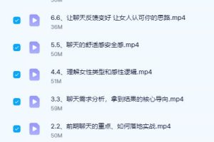 林老头lin的《聊天本质》课程，关于聊天最有效的做法