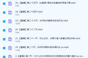 《人生自我增值课》薛笑教你为自己的身份估价