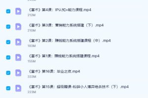 《富术》乌鸦救赎课程[剪辑版]
