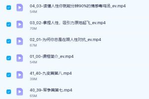 《如何成为一个自信的男人4.0》课程，5大板块系统性带大家提升男性长期关系领导力